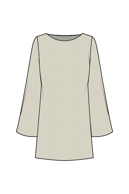 Shan Mila TEXTURED JERSEY dress