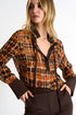 Shan Charlene Mock neckline silk blouse