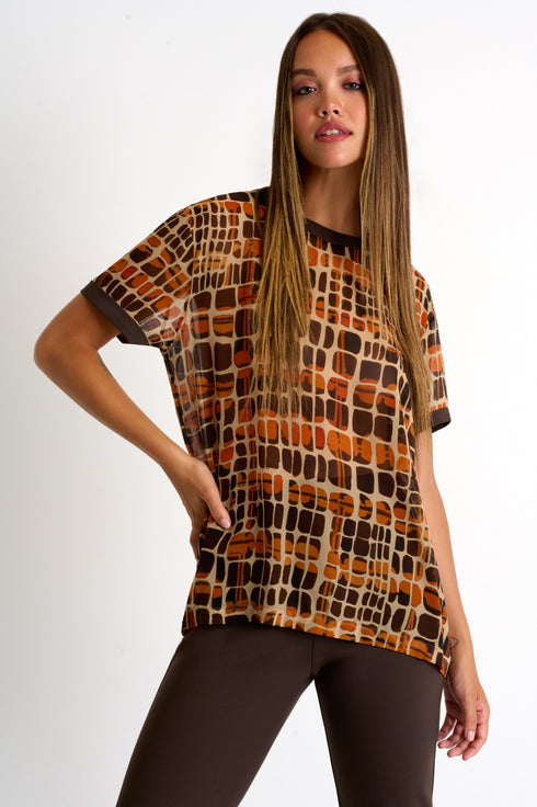 Shan Charlene Silk top