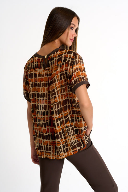 Shan Charlene Silk top