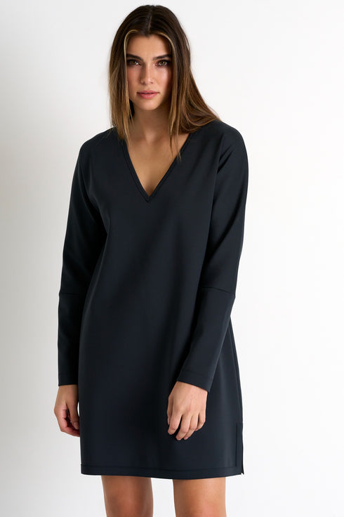 Shan Sofia V-neck mini dress