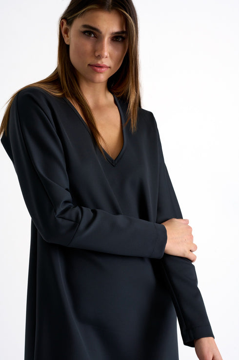 Shan Sofia V-neck mini dress