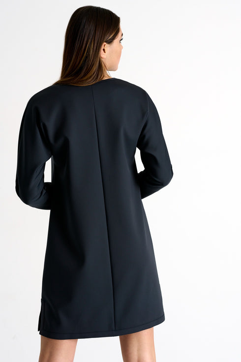 Shan Sofia V-neck mini dress