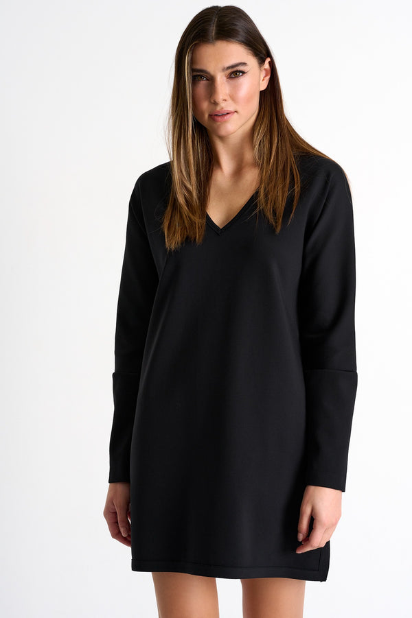 Shan Sofia V-neck mini dress