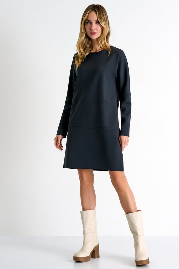 Shan Sofia Long sleeve round neck dress