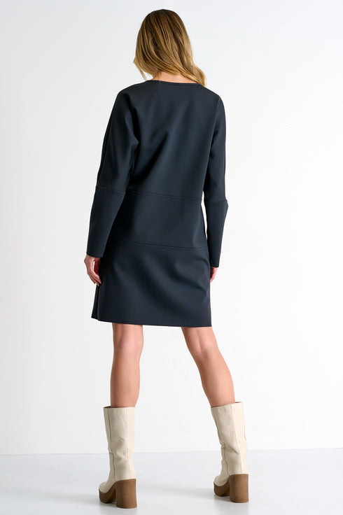 Shan Sofia Long sleeve round neck dress