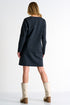 Shan Sofia Long sleeve round neck dress