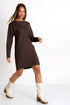 Shan Sofia Long sleeve round neck dress