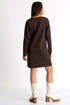Shan Sofia Long sleeve round neck dress