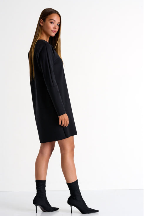 Shan Sofia Long sleeve round neck dress