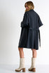 Shan Sofia Oversized belted coat