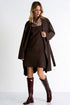 Shan Sofia Oversized belted coat