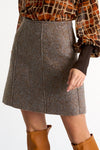 Shan Margot High waist wool skirt