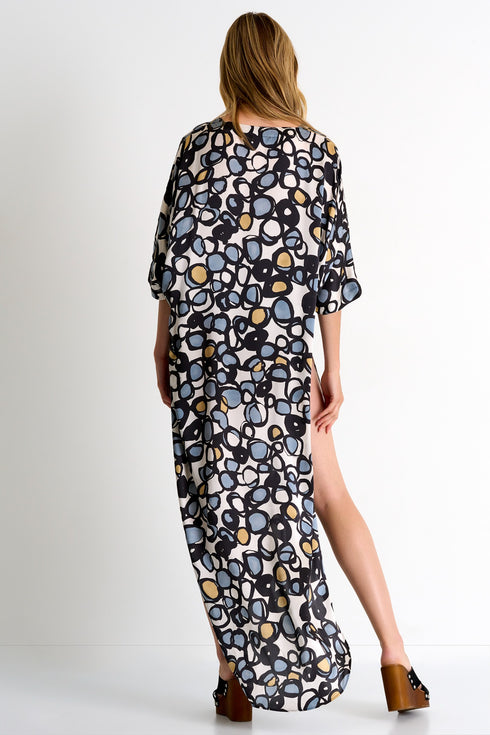 Shan Soie Long silk kimono