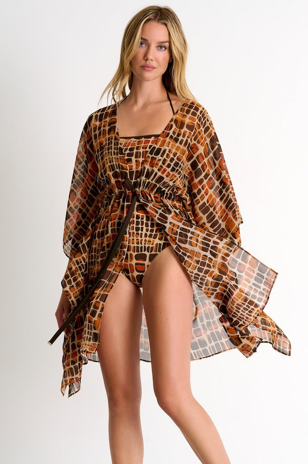 Shan Soie Silk kaftan