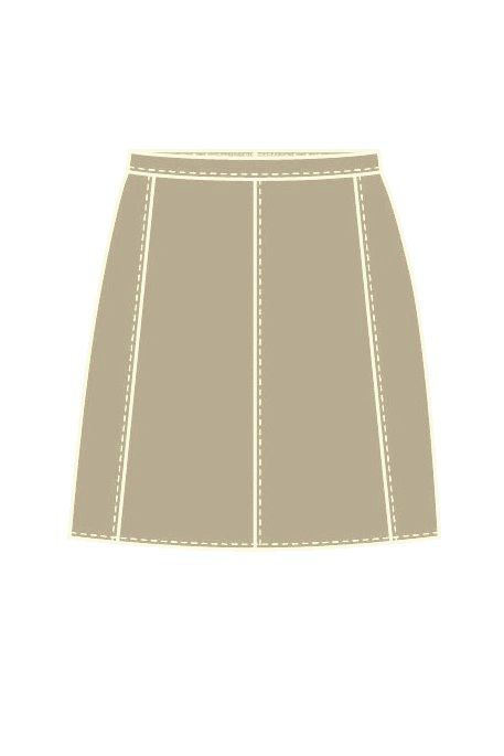 Shan Sofia High-waisted skirt