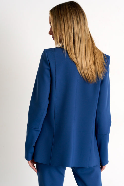 Shan Sofia Structured 3D jersey blazer