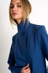 Shan Sofia Structured 3D jersey blazer