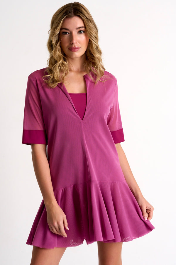 Shan Mia Ready-to-wear - Mesh Short Dress