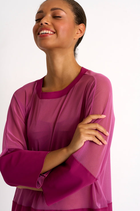 Shan Mia Mesh tunic