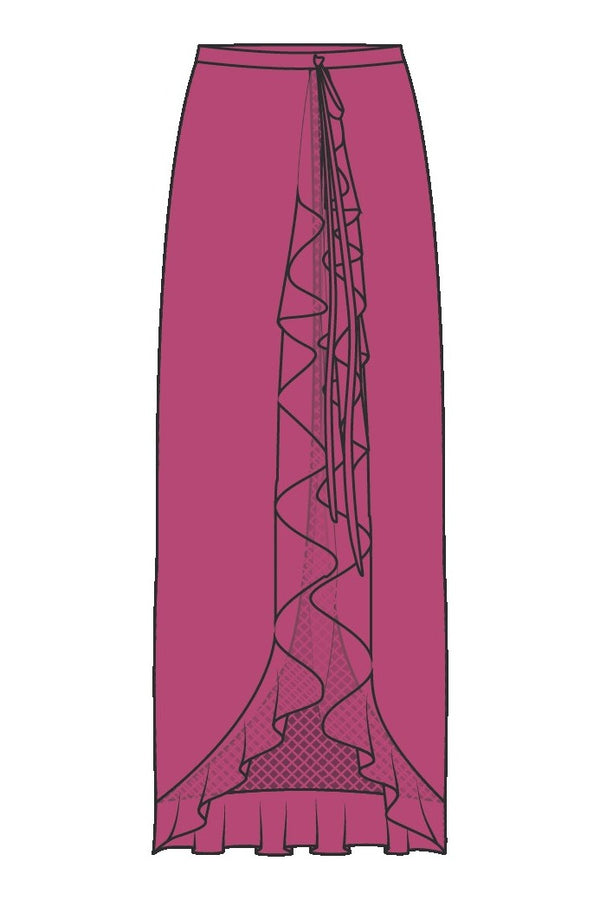 Shan Mia Ready-to-wear - Mesh Skirt