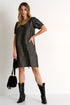 Shan Angèle Puff sleeve dress