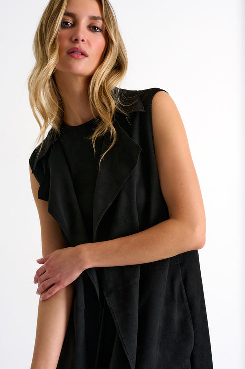 Shan Kate Sleeveless blazer vest
