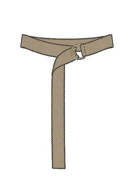 Shan Kate Vegan suede belt