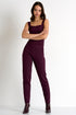 Straight Fit Trouser - 52367-51-400 02 / 400 Burgundy / 75% POLYAMIDE, 25% ELASTANE