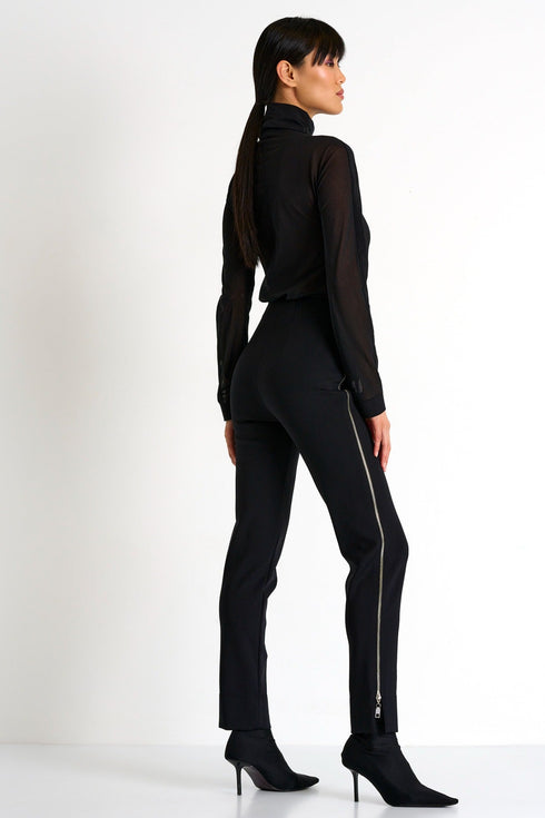 Shan Sofia Side Zip Elegant Pants