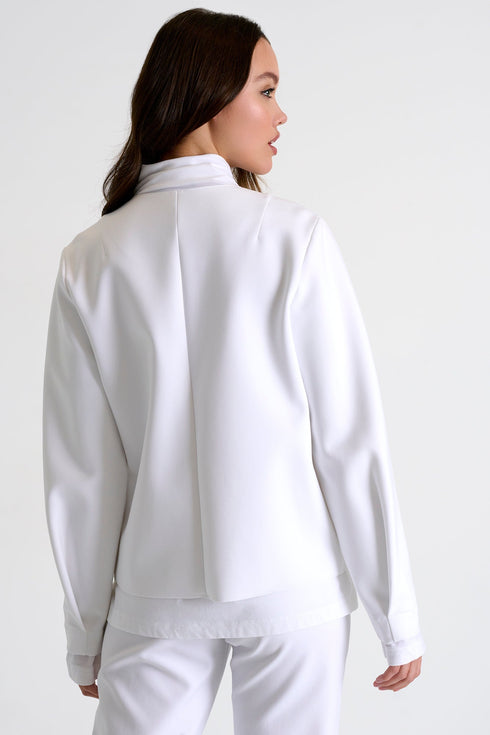 Lightweight Bomber Jacket - 52367-81-000 02 / 000 White / 75% POLYAMIDE, 25% ELASTANE