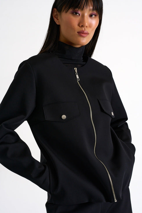 Shan Sofia Lightweight Bomber Jacket
