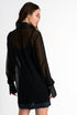 Shan Chic mesh shirt dress