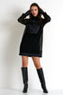 Shan Chic mesh shirt dress