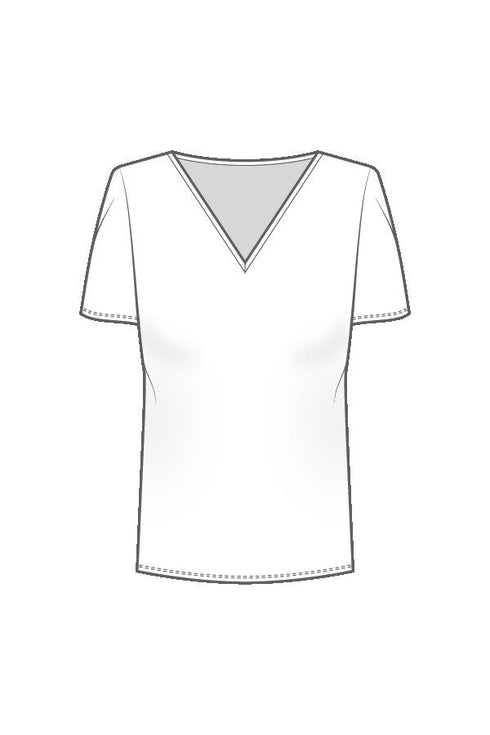 Shan Victoria T-shirt V Neck - 52384-63-000