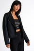Shan Helena Timeless style satin blazer - 52387-81-800