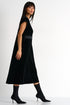 Shan Scarlett Sleeveless maxi velvet dress