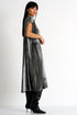 Shan Sleeveless maxi velvet dress