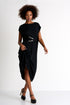 Belted Maxi Dress - 52414-69-800 2 / 800 Caviar / 90% POLYESTER, 10% ELASTANE