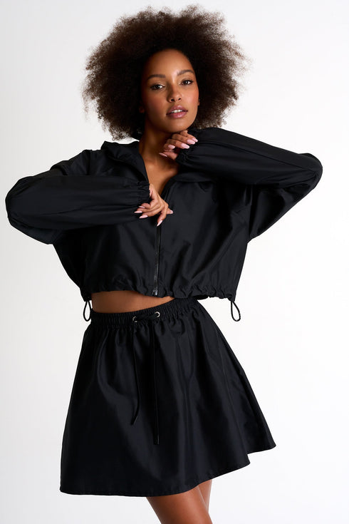 Crop Jacket - 52418-79-800 2 / 800 Caviar / 95% POLYESTER 5% ELASTANE