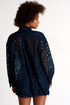 Modern Lace Shirt - 52443-83-550 2 / 550 Navy / 65% COTTON 35% POLYAMIDE