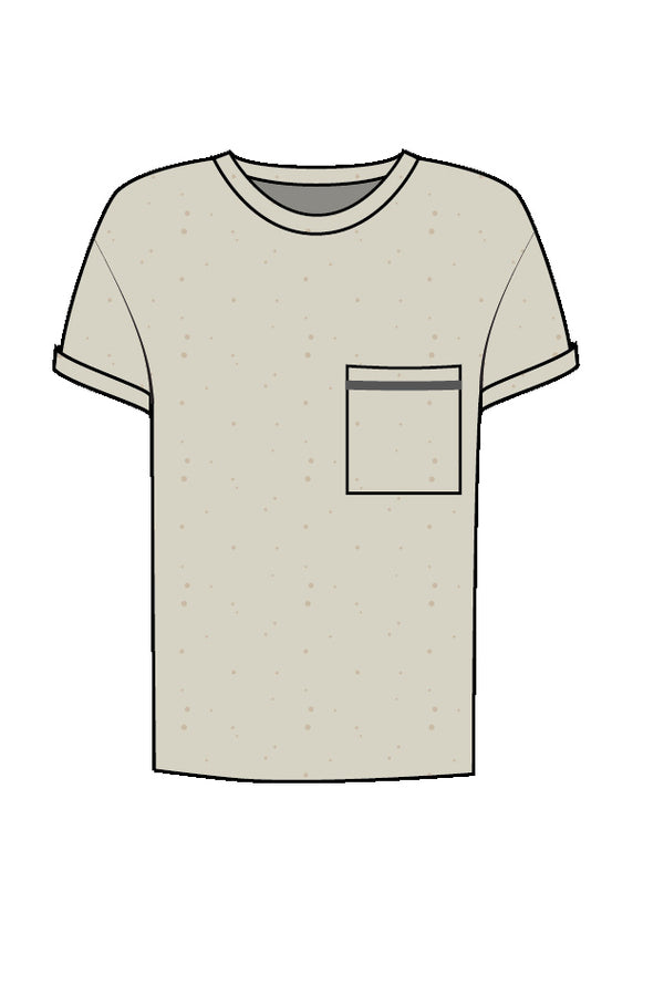 Shan Mila top TEXTURED JERSEY