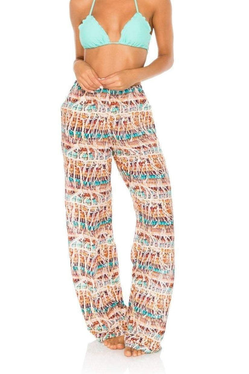 Luli Fama Almeria Split Side Wide Leg Pant