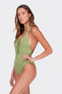 Seafolly Active Lace-Up Halter One Piece