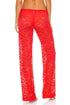 Luli Fama Corazon De Seda SCARLET BEACH PANT