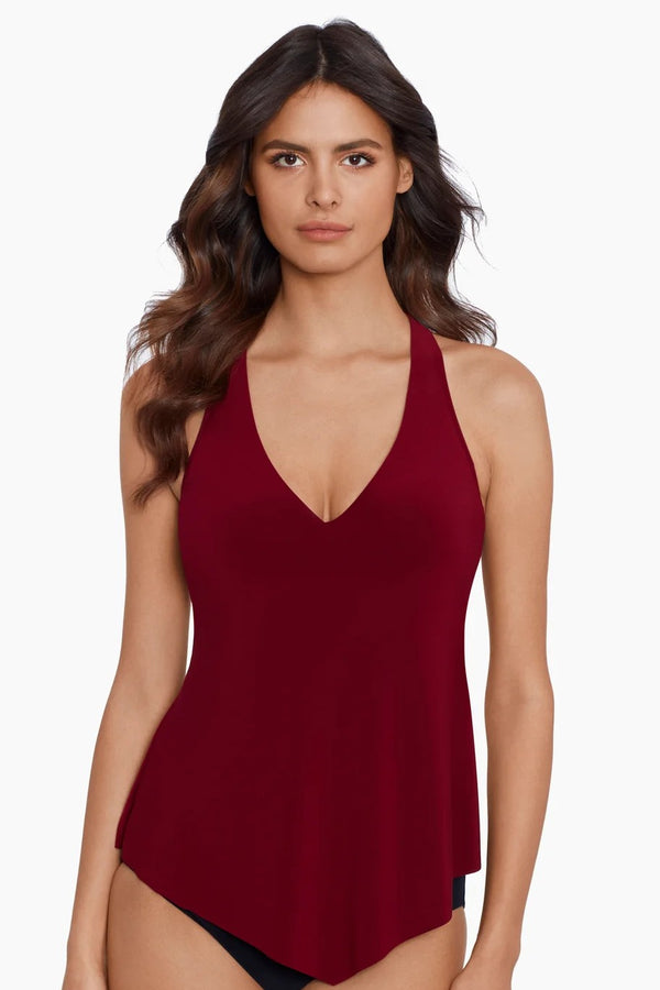 MagicSuit Solids Taylor Tankini Top DD-Cup