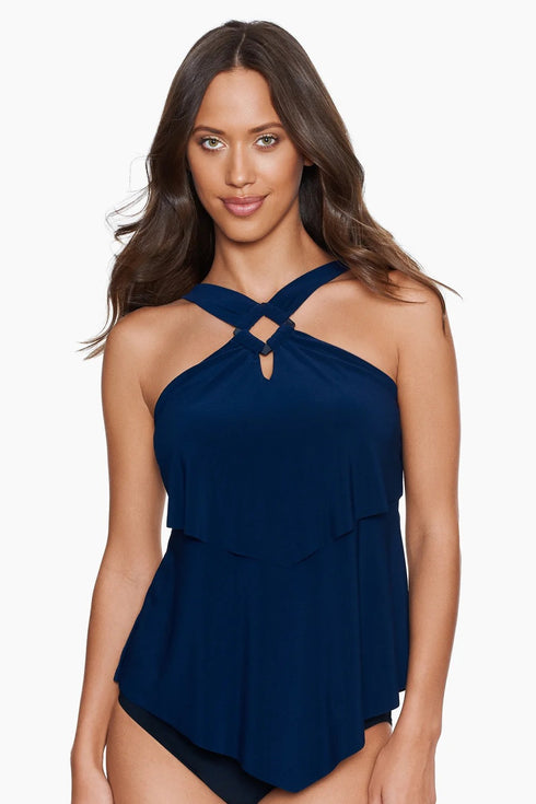 MagicSuit Square Cut Separate Missy Tankini Top