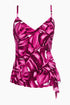 MagicSuit Pink Palmas Separate Missy Tankini Top
