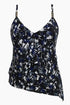 MagicSuit Blue Print Separate Missy Tankini Top