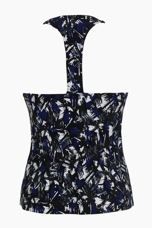 MagicSuit Blue Print Separate Missy Tankini Top